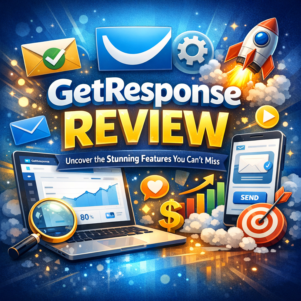 Illustration of GetResponse Review: Uncover the Stunning Features You Can't Miss