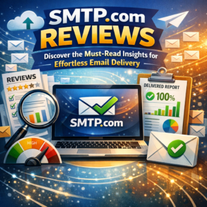 Illustration of SMTP.com Reviews: Discover the Must-Read Insights for Effortless Email Delivery