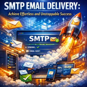 Illustration of SMTP Email Delivery: Achieve Effortless and Unstoppable Success