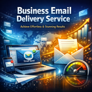 Illustration of Business Email Delivery Service: Achieve Effortless and Stunning Results