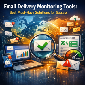 Illustration of Email Delivery Monitoring Tools: Best Must-Have Solutions for Success