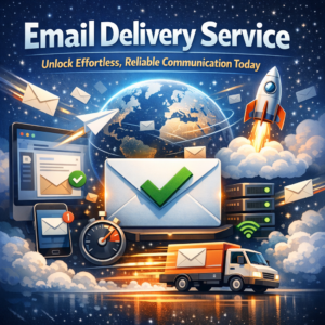 Illustration of Email Delivery Service: Unlock Effortless, Reliable Communication Today