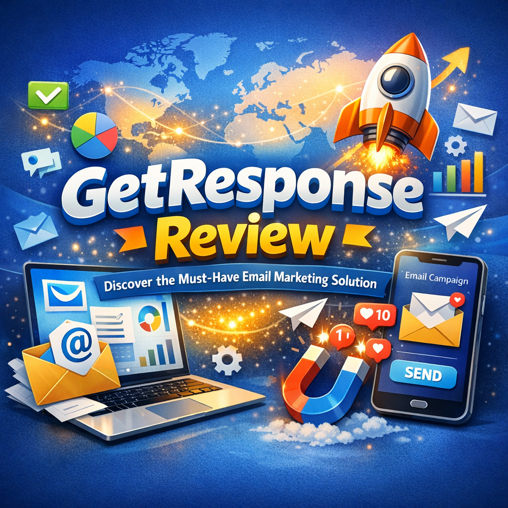 Illustration of GetResponse Review: Discover the Must-Have Email Marketing Solution