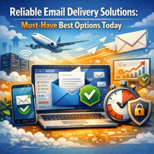 Illustration of Reliable Email Delivery Solutions: Must-Have Best Options Today