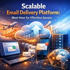 Illustration of Scalable Email Delivery Platform: Must-Have for Effortless Success