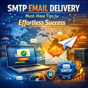Illustration of SMTP Email Delivery: Must-Have Tips for Effortless Success