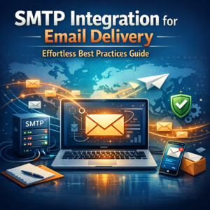 Illustration of SMTP Integration for Email Delivery: Effortless Best Practices Guide