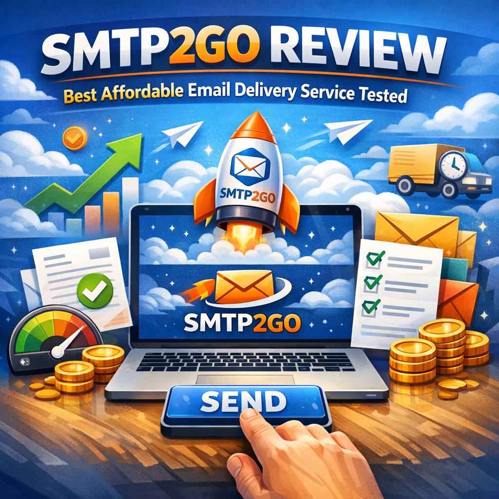 Illustration of SMTP2GO Review: Best Affordable Email Delivery Service Tested